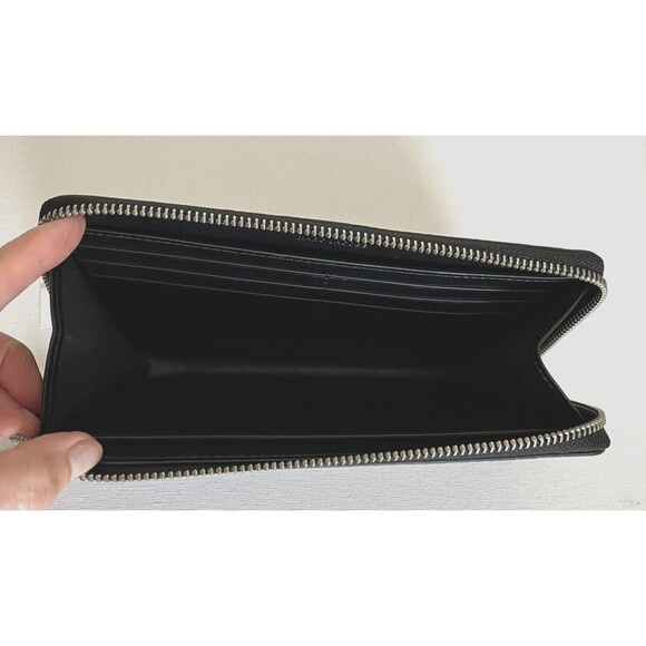 New Marc Jacobs Groove Zip Around Continental Wallet Leather Marshmallow Multi - Picture 4 of 4